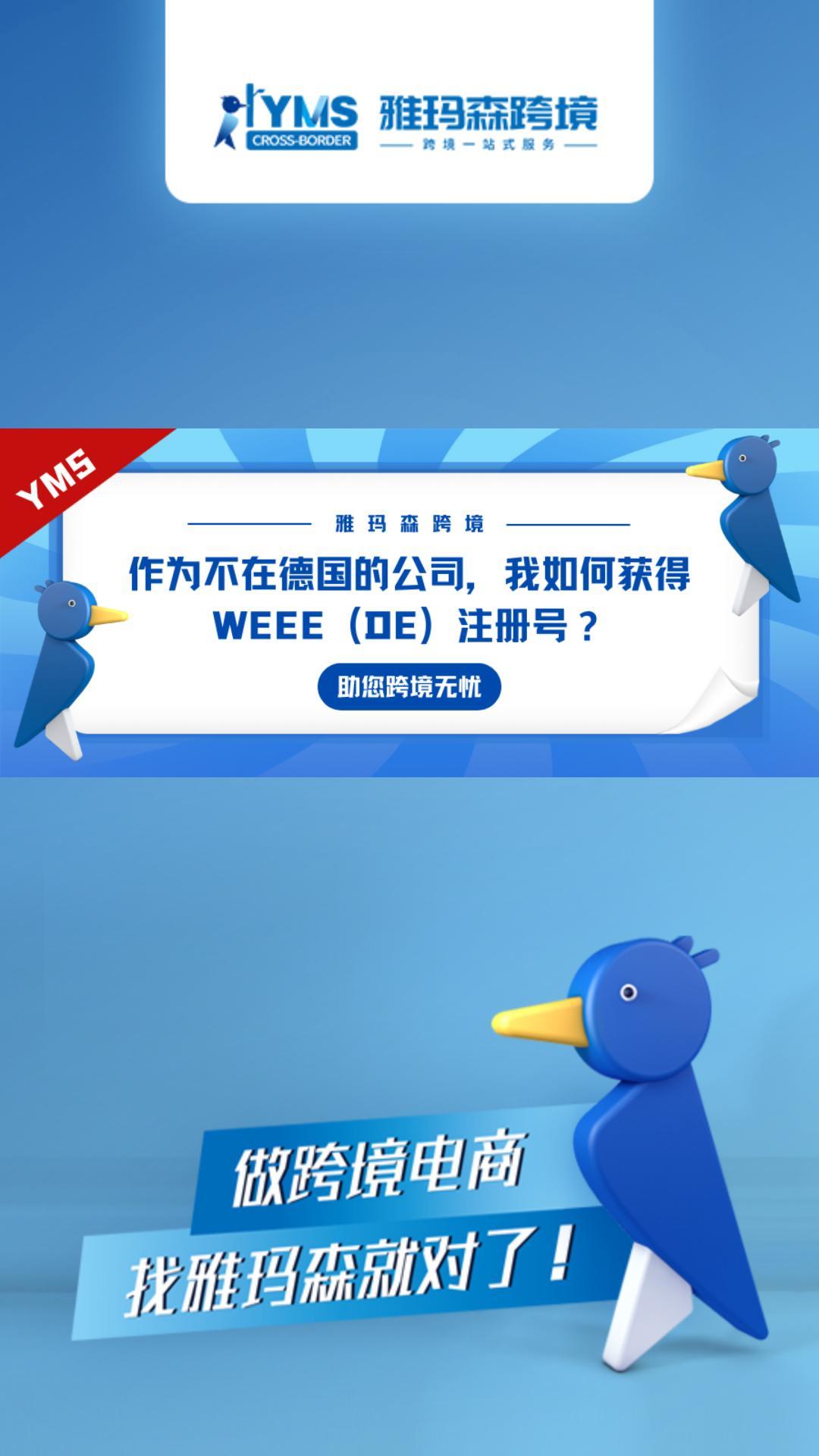 作为不在德国的公司，我如何获得 WEEE (DE) 注册号？ #德国 #weee #公司